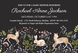 Woodland Love - Baby Shower Invitation